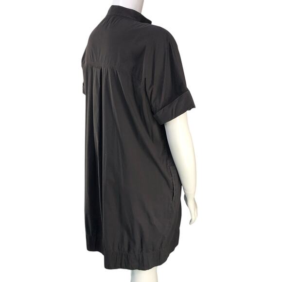 Lafayette 148 New York Womens Size 18 Dress Popover Banded Collar Utility Pocket - Picture 8 of 14